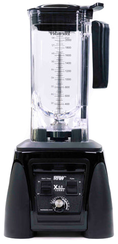 RAW Mixer X4.0TURBO.B Black 4.0HP 2.2 L 2380W